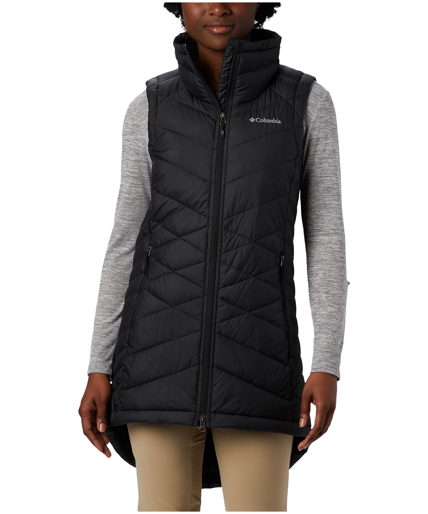 Columbia Women's Heavenly Vest, Insulated, Semi-Fitted, Winter