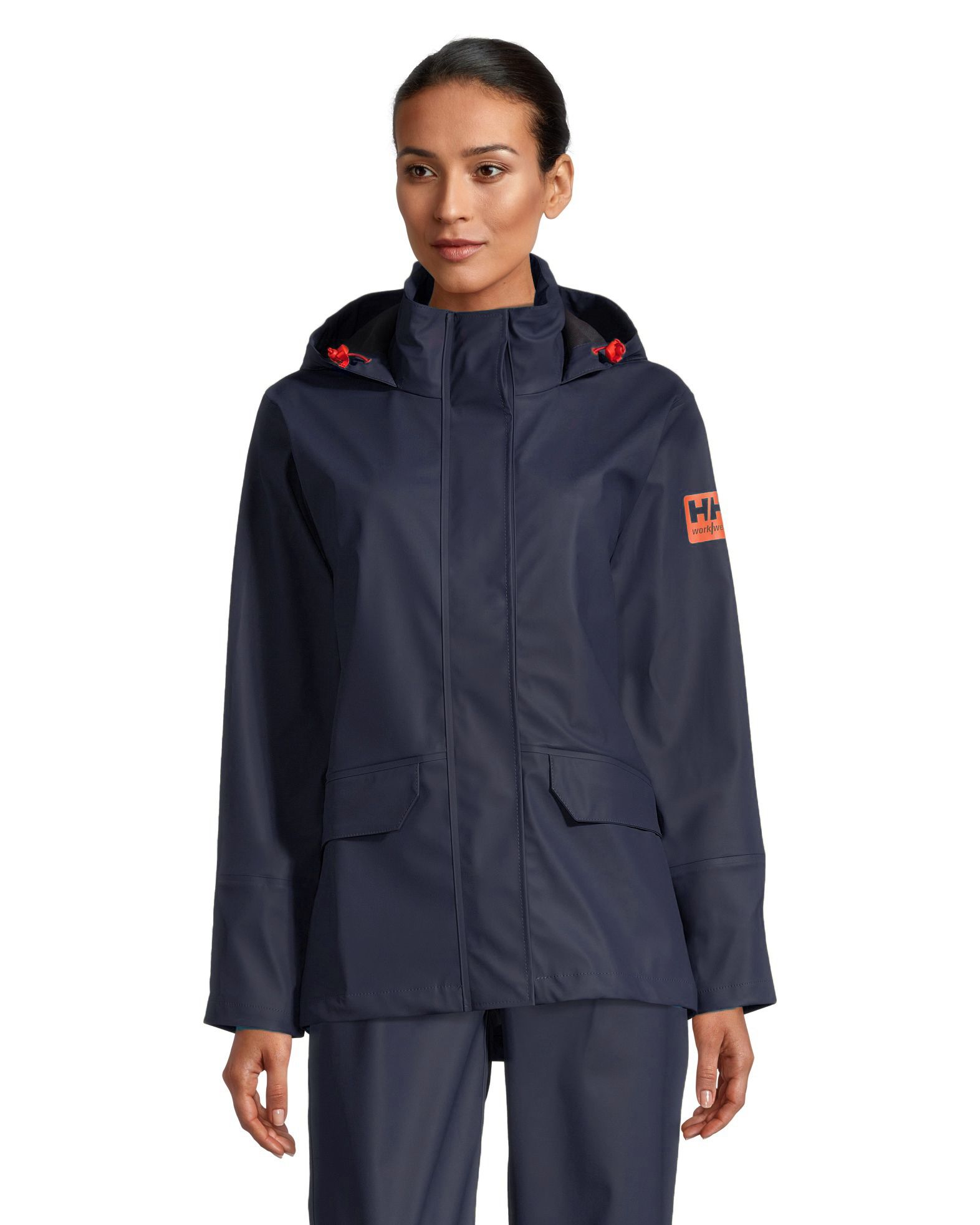 Helly Hansen Workwear Women's Luna PU Waterproof Rain Jacket