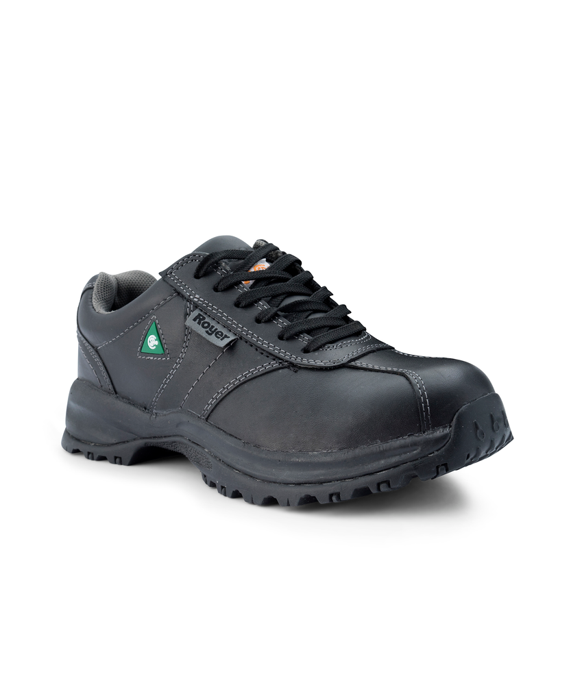 LP Royer Men's Breathable Oil Reistant Steel Toe Work Shoes