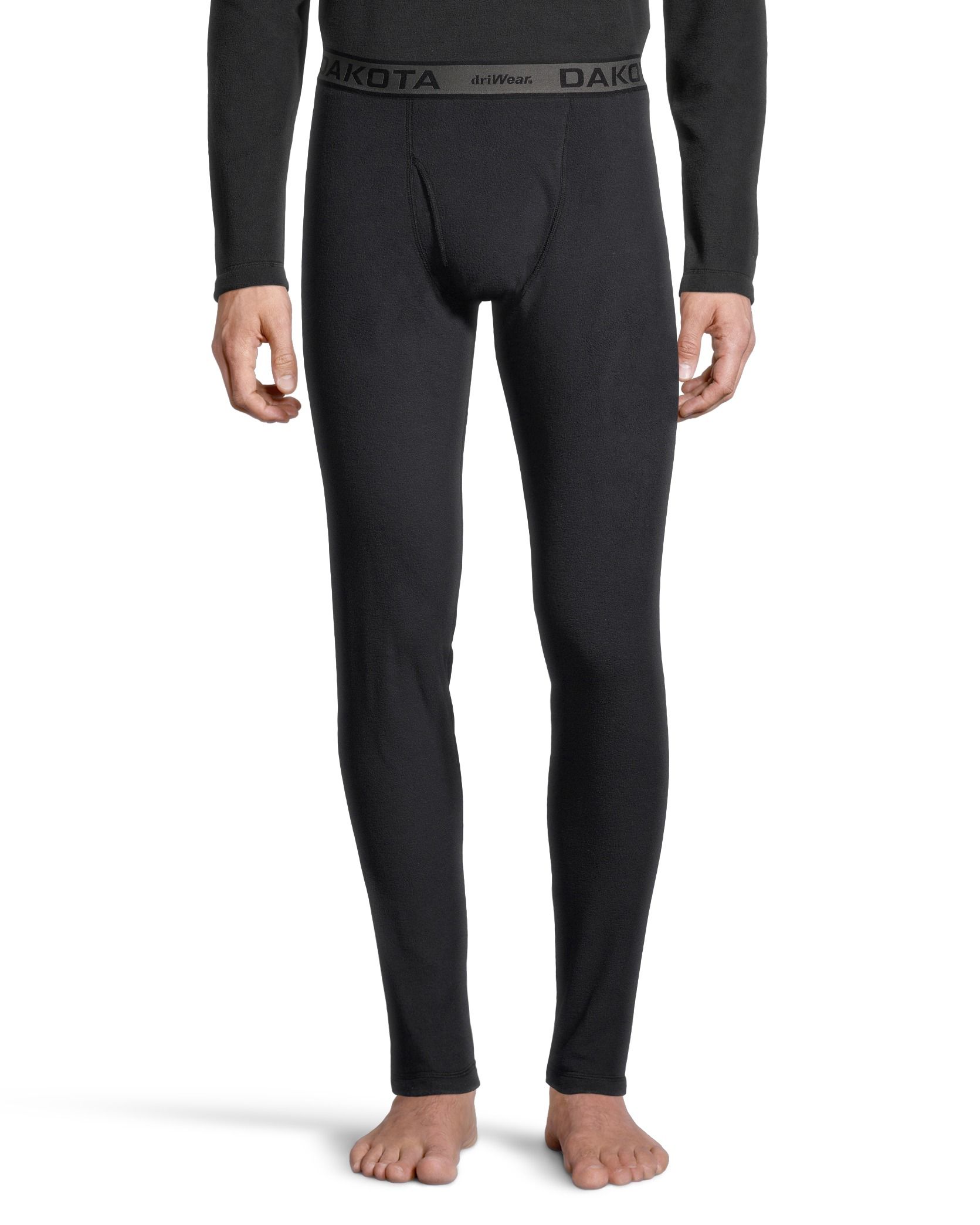 Dakota WorkPro Series Men's Driwear Thermal Fleece Pants - Black