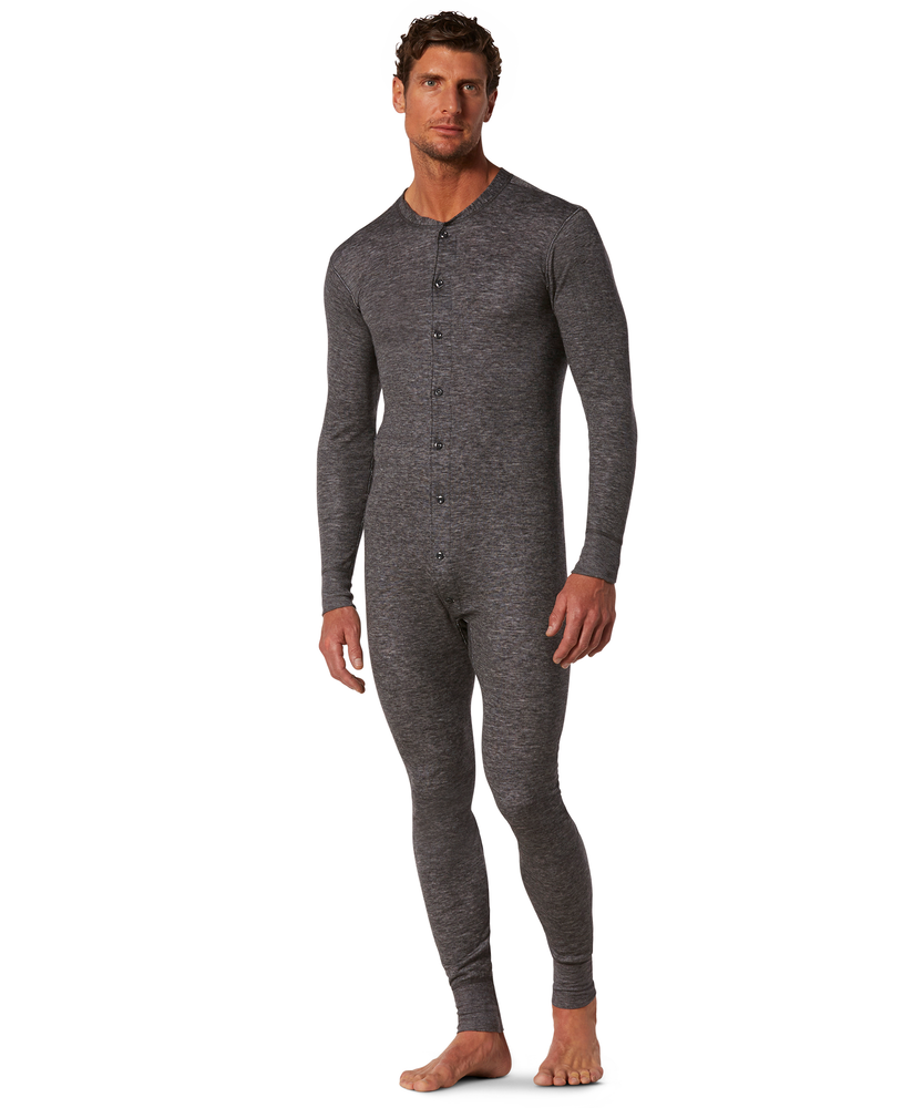 WindRiver Men's All-in-One 2-Layer Merino Wool Combination