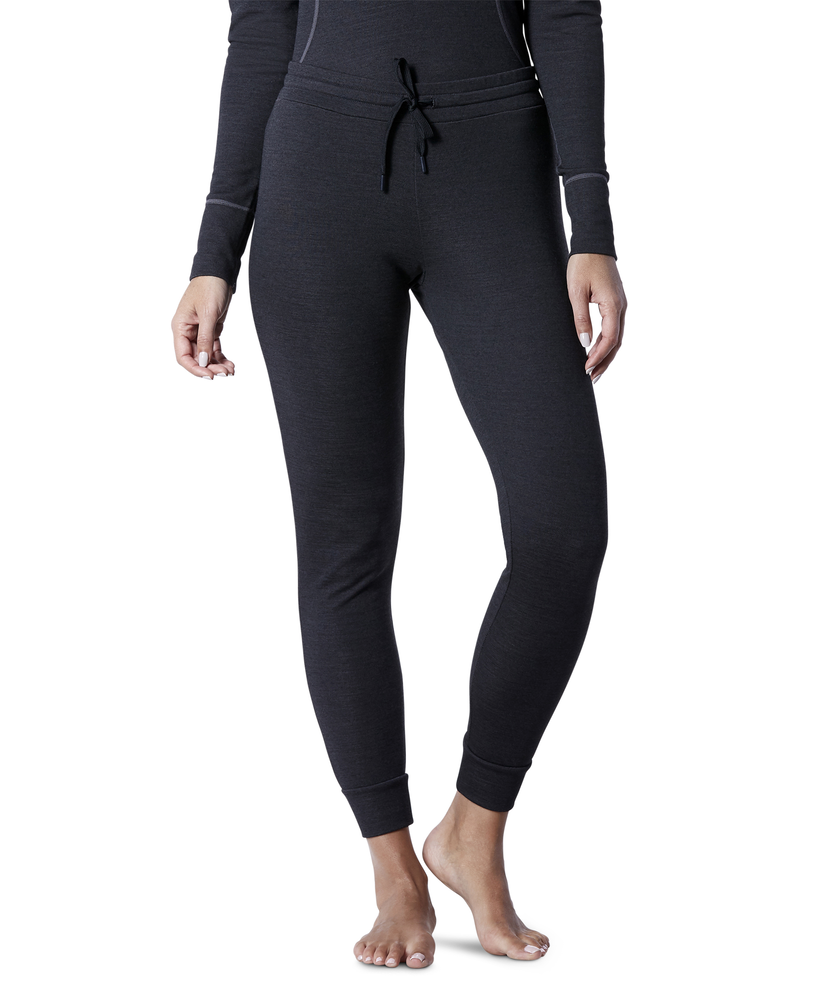 WindRiver Women's Lifa Merino Wool Blend T-Max Heat Thermal Pants with  Drawstring