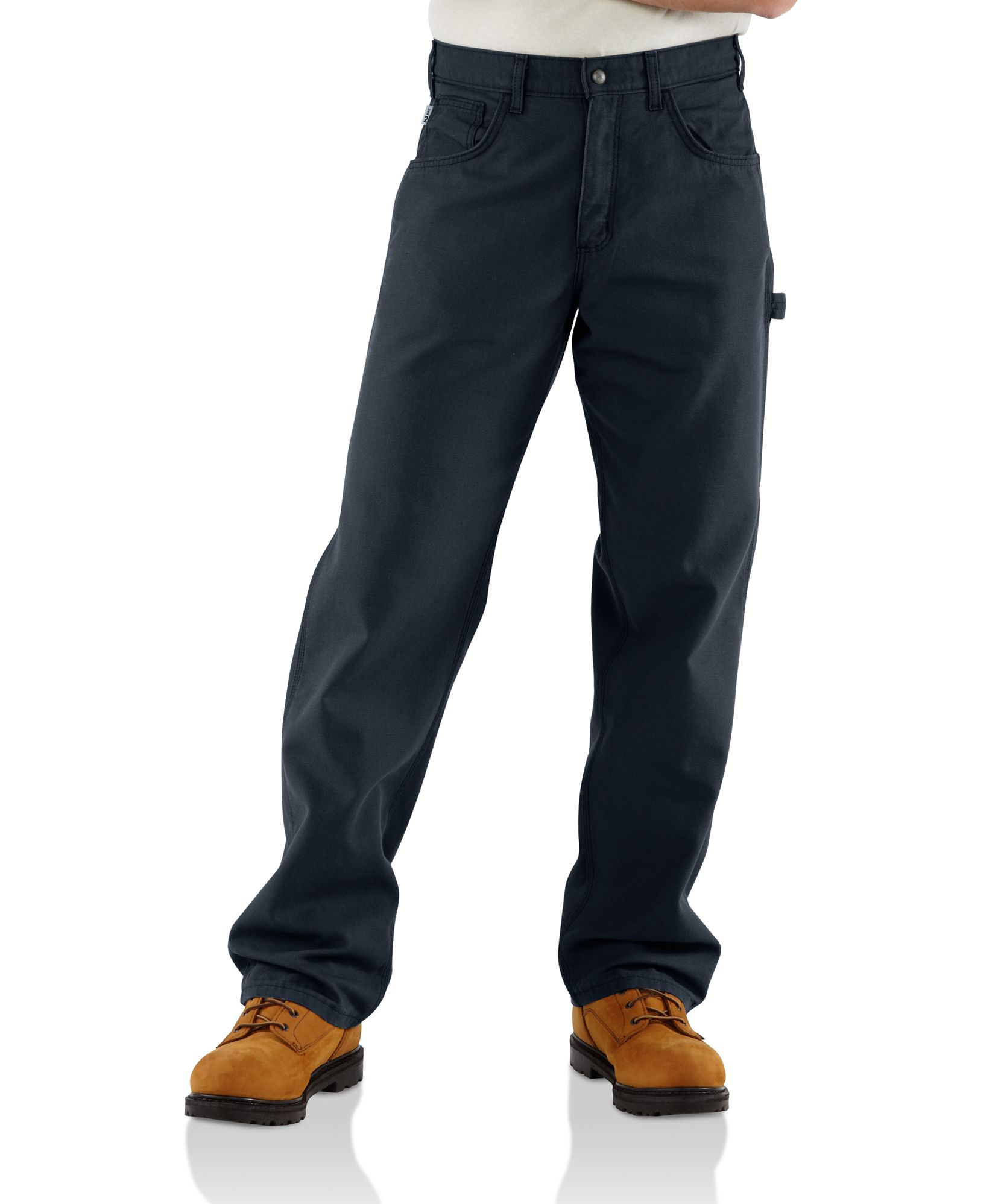  Carhartt Men's Loose Fit Washed Duck Insulated Pant, Black,  Small: Clothing, Shoes & Jewelry